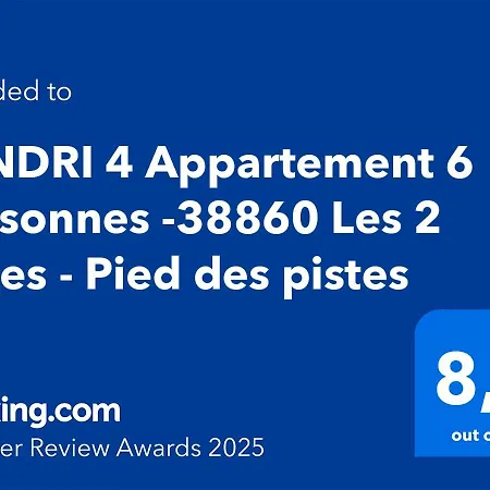 Jandri 4 6 Personnes -38860 Les 2 Alpes - Pied Des Pistes